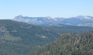 picture of mountain views to the northwest