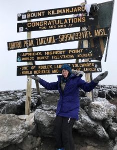 photo of at the Roof of Africa, Mt Kilimanjaro, June 2019
