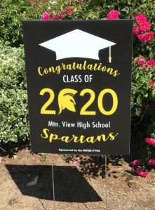 image in honor of the class 2020