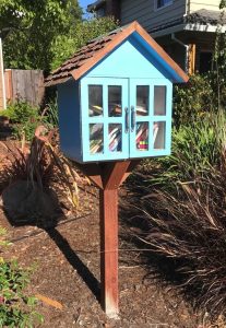 picture of Little Free Library in my neighborhood